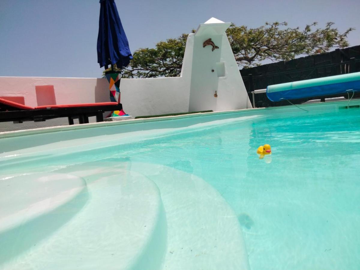 Aptos Con Piscina El Flamboyan 1 Teseguite Екстериор снимка